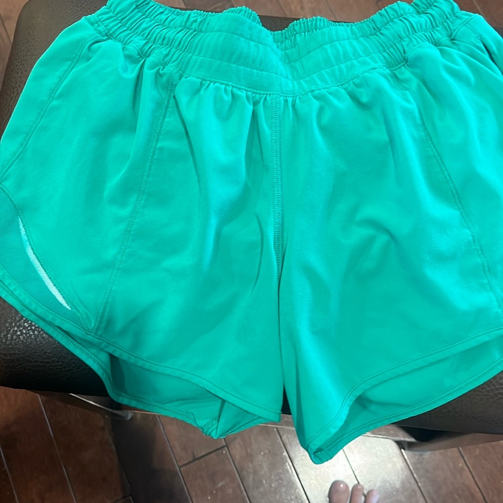 Lululemon Shorts tag cut out. Size 4